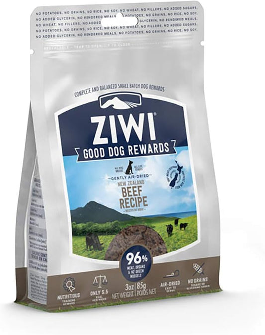 Peak Good Dog Rewards Training Treats – All Natural, Grain-Free, Healthy Dog Treats (Beef, 3Oz)